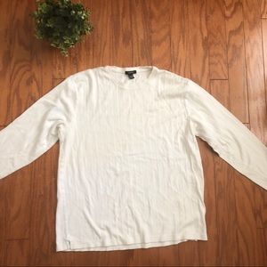 Alfani White Long Sleeve Shirt